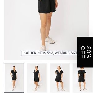 XS smash and Tess leopard shorts romper